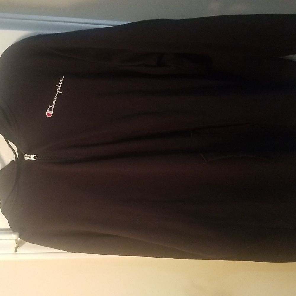 Men champion hoodie 2xl navy